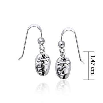 Coffee Bean Earrings TE624 - Jewelry